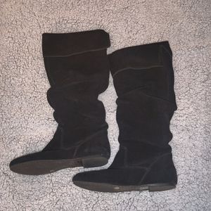 Gianni bini black suede boots